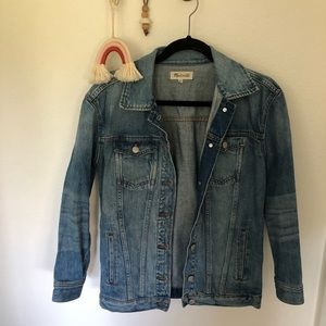 Madewell Oversized Jean Jacket